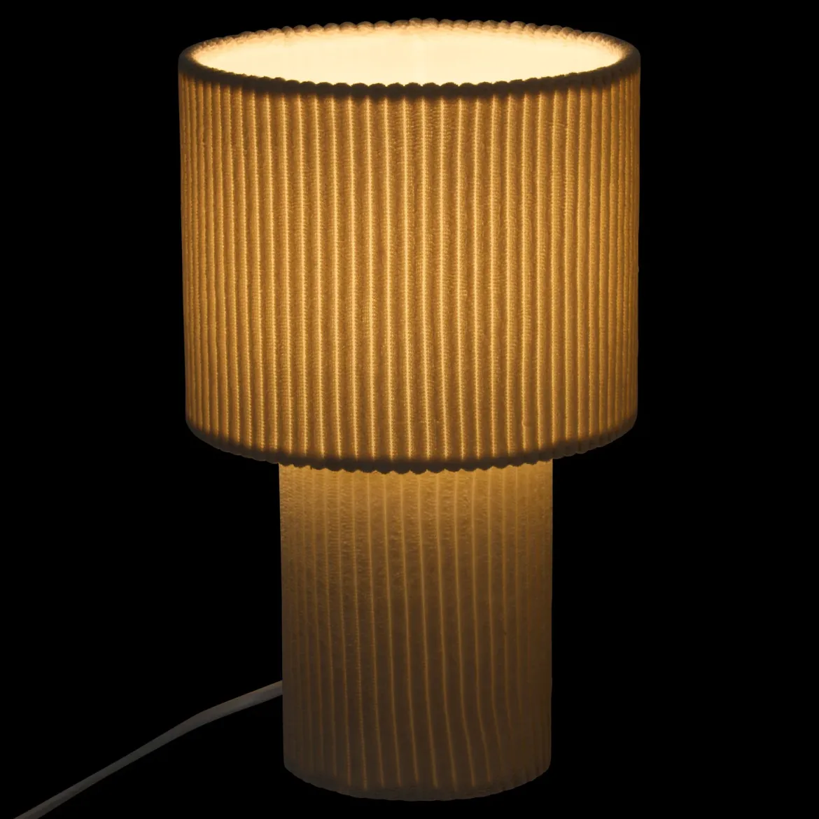 Lampa stołowa JOLINA, metalowa, wys. 28 cm