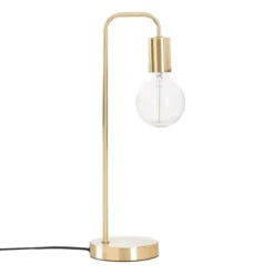 Lampa stołowa KELI, metalowa, 46 cm