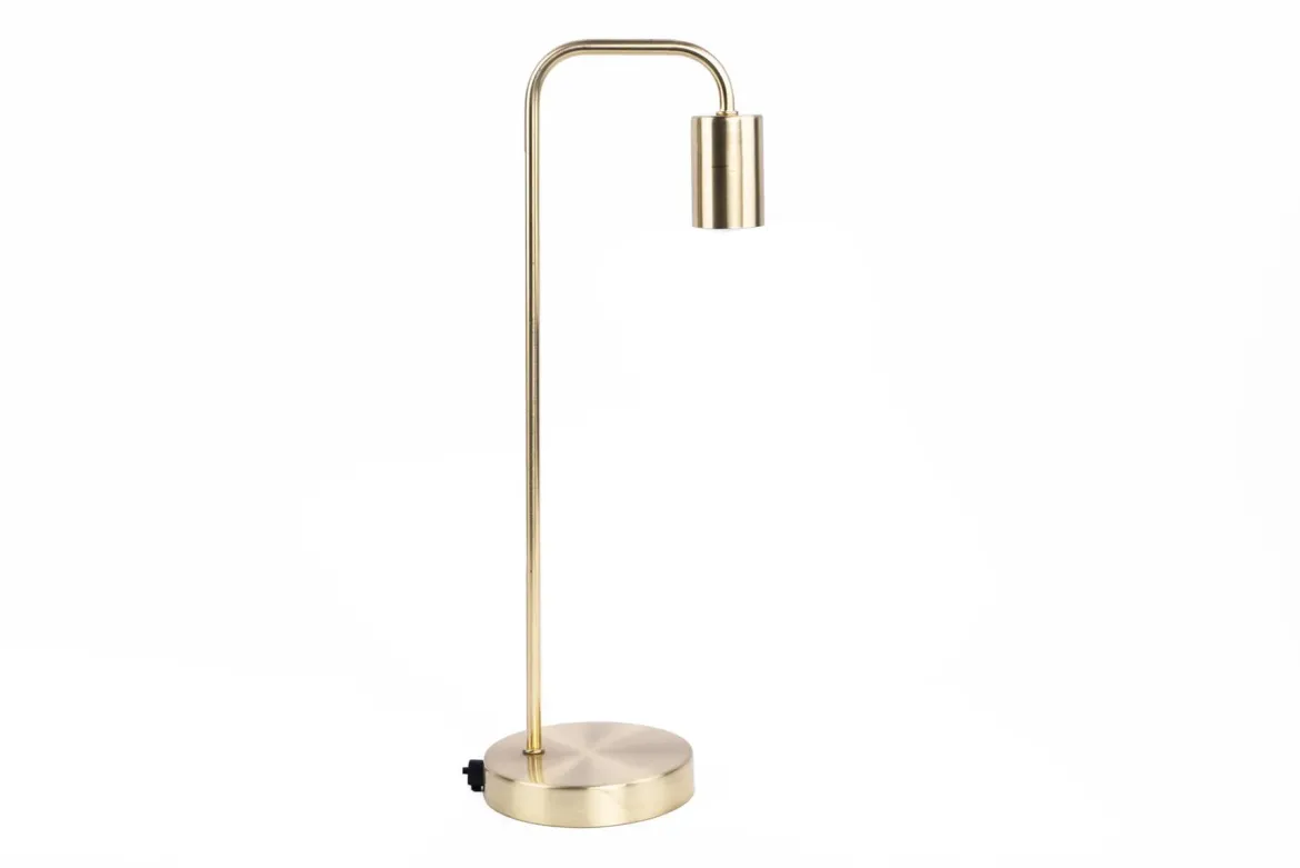 Lampa stołowa KELI, metalowa, 46 cm