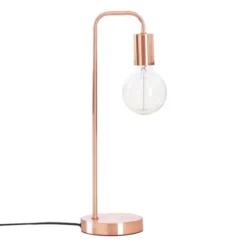 Lampa stołowa KELI, metalowa, 46 cm
