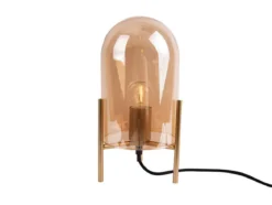 Lampa stołowa szklany klosz BELL, Ø 16 cm
