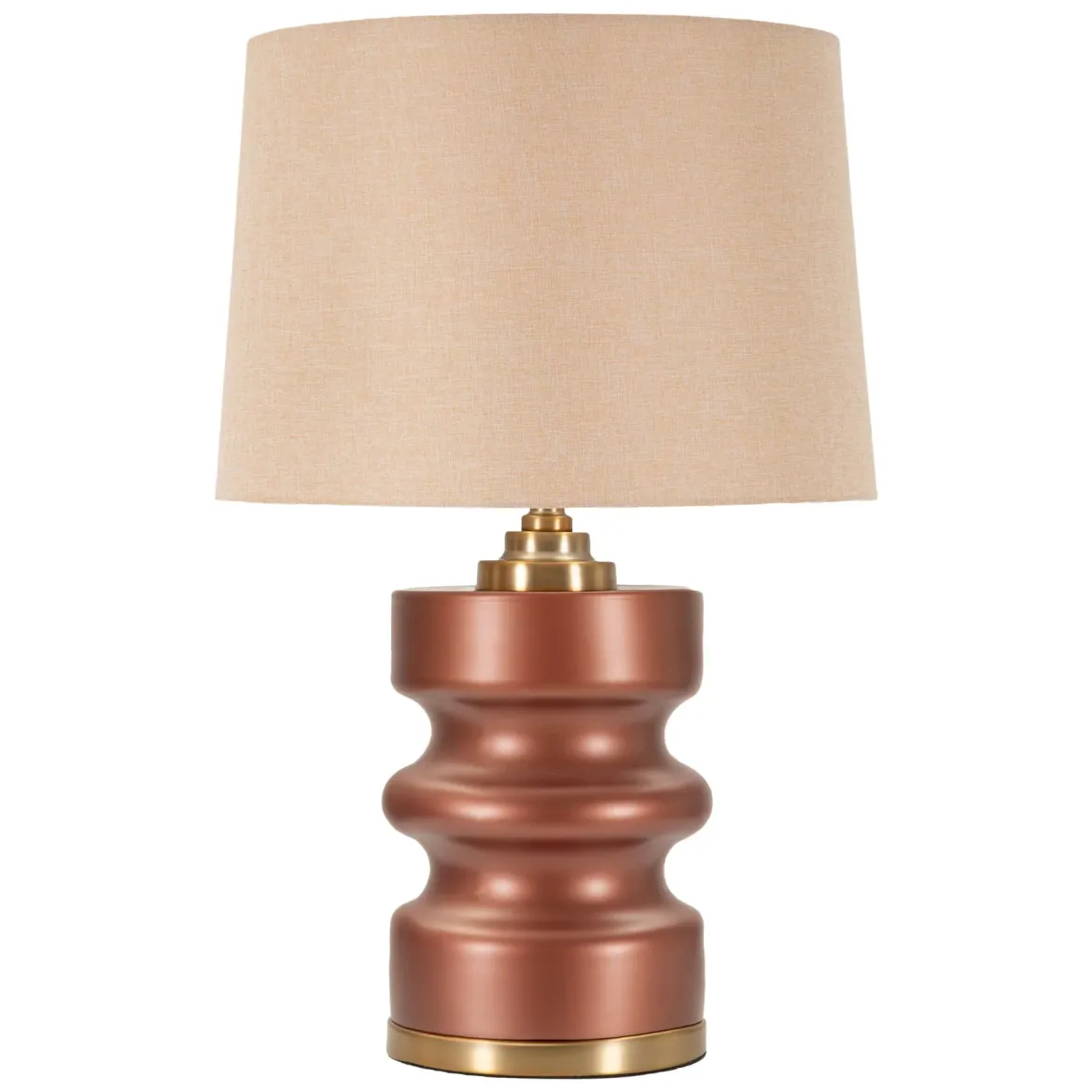 Lampa stołowa z abażurem, Ø 36 cm