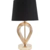 Lampa stołowa ze złotym zdobieniem MAXT