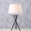 Lampa stołowa z metalową podstawą NOVO, wys. 48 cm