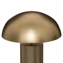 Lampa stołowa złota CHAMPI, grzybek, wys. 50 cm