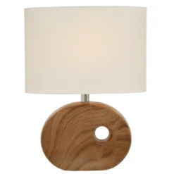 Lampa stołowa z porcelanową bazą OAKVILLE, 30 cm