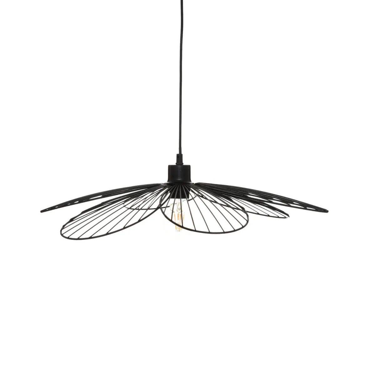 Lampa sufitowa do salonu metalowy kwiatek FLOWER, Ø 57 cm