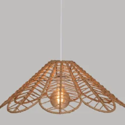 Lampa sufitowa FOLK, metalowa, Ø 58 cm