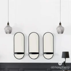 Lampa sufitowa szklana OMAHA, 25 cm