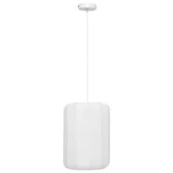 Lampa sufitowa TOBIE z bawełnianym kloszem, Ø 25 cm
