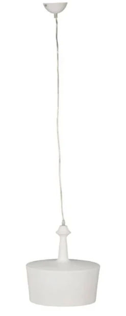 Lampa sufitowa, wisząca, biała, Ø 31 cm