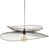 Lampa wisząca ALARA z metalowym kloszem, Ø 69 cm
