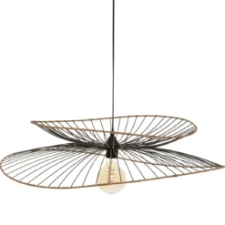 Lampa wisząca ALARA z metalowym kloszem, Ø 69 cm