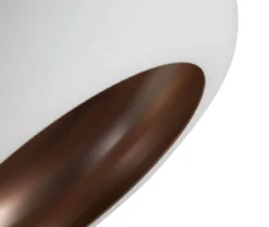 Lampa wisząca, biała, Ø 32 cm