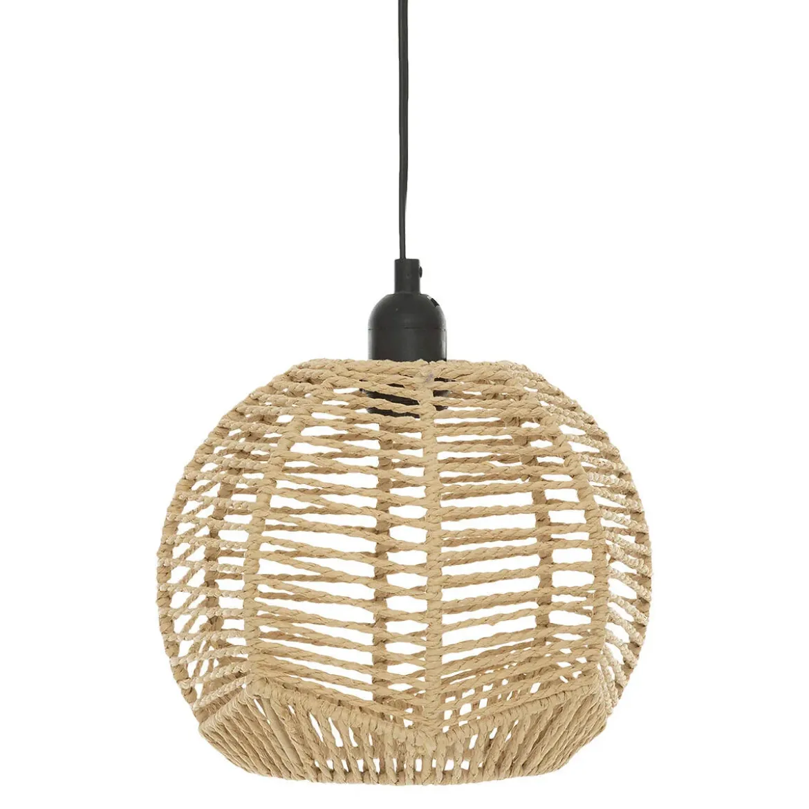 Lampa wisząca CAREN z kloszem z plecionki, Ø 24 cm