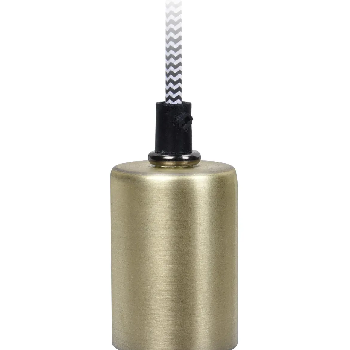 Lampa wisząca 8 cm, industrialna, złota