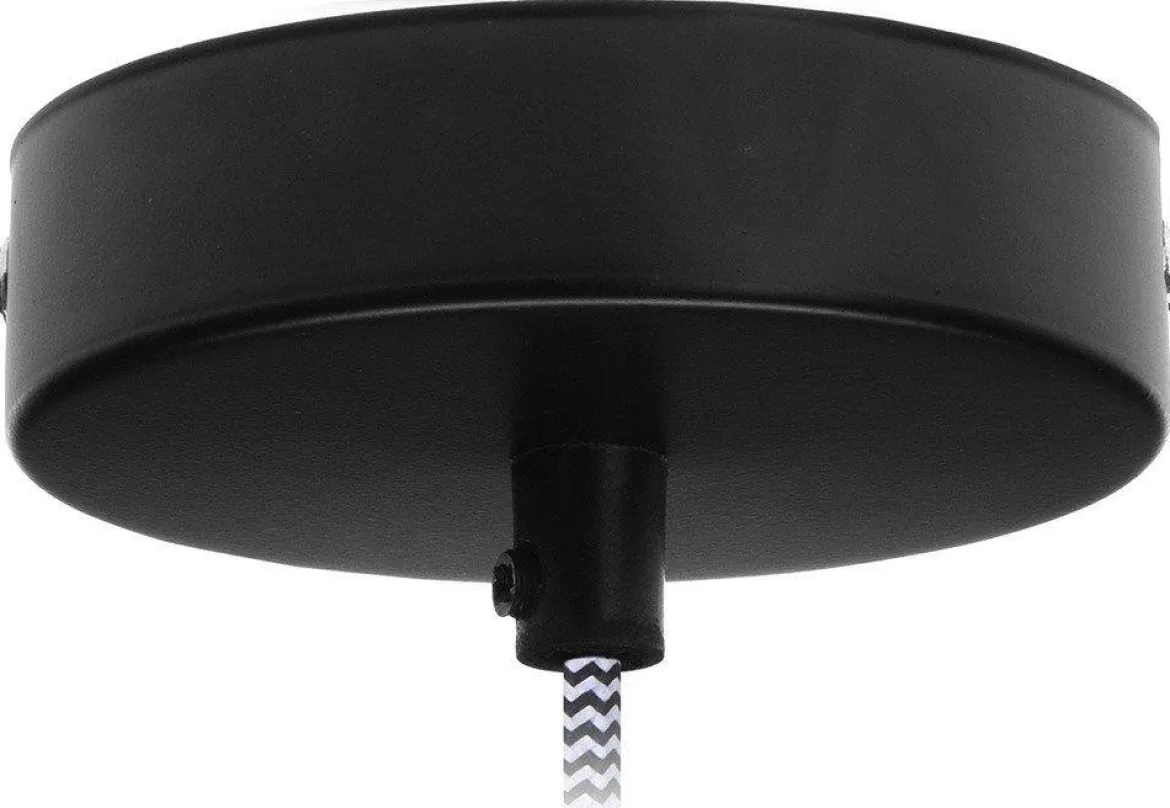 Lampa wisząca 8 cm, industrialna, złota