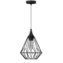 Lampa wisząca FLAVE, 19 x 27 cm, industrialna