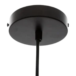 Lampa wisząca GALT, metalowa, Ø 34 cm