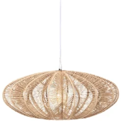 Lampa wisząca plecionka Tery, Ø 57 cm
