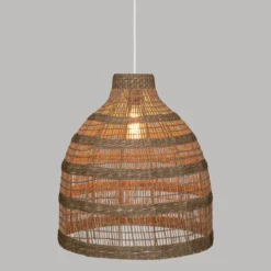 Lampa wisząca SEA VIEW, Ø 45 x 50 cm, naturalna trzcina