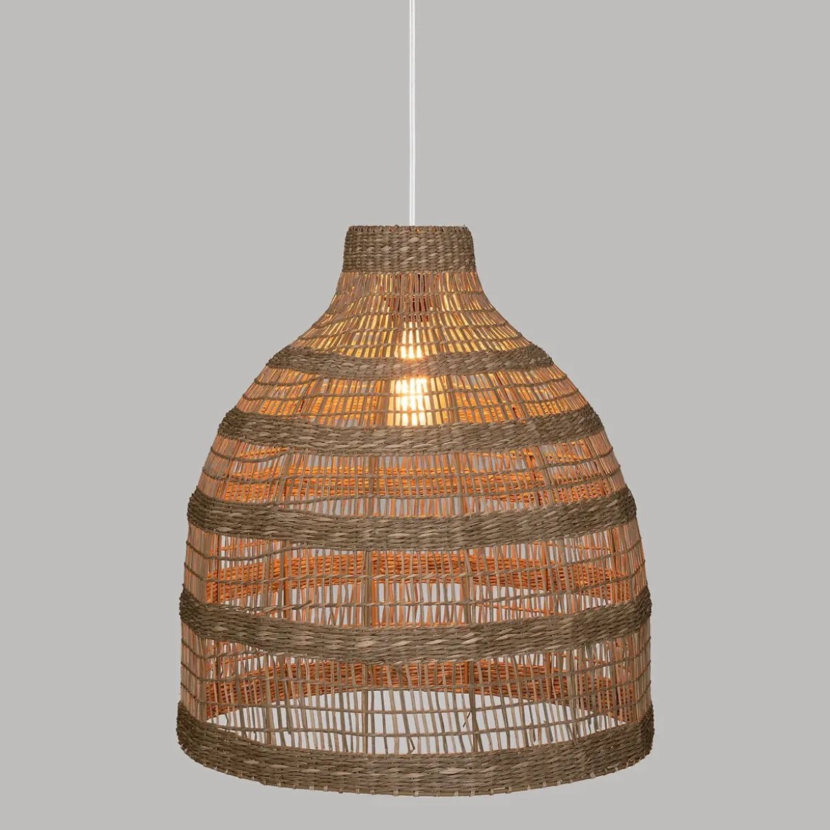 Lampa wisząca SEA VIEW, Ø 45 x 50 cm, naturalna trzcina