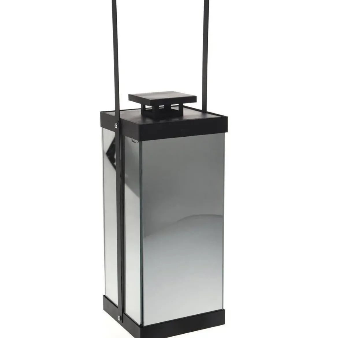 Lampion metalowy z oświetleniem LED