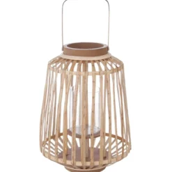 Lampion rattanowy Natural, wys. 35 cm