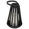 Lampion solarny Brit, efekt płomienia, wys. 21,5 cm