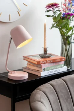 Lampka na biurko metalowa ENCANTAR, wys. 38,5 cm