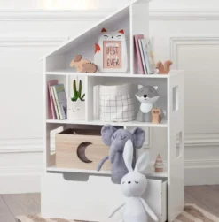 Lampka nocna dla dziecka na baterie LISEK, 17 cm