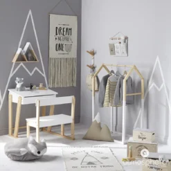 Lampka nocna dla dziecka na baterie LISEK, 17 cm