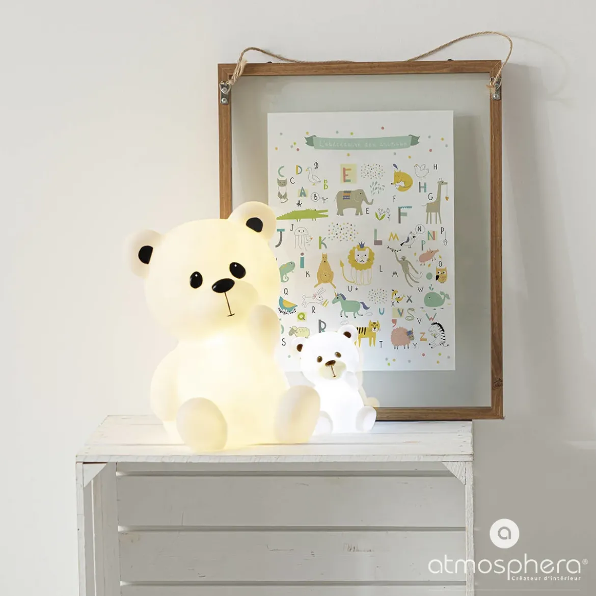 Lampka nocna MIŚ, 30 cm