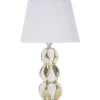 Lampka nocna z ceramiczną podstawą Ø 28 cm