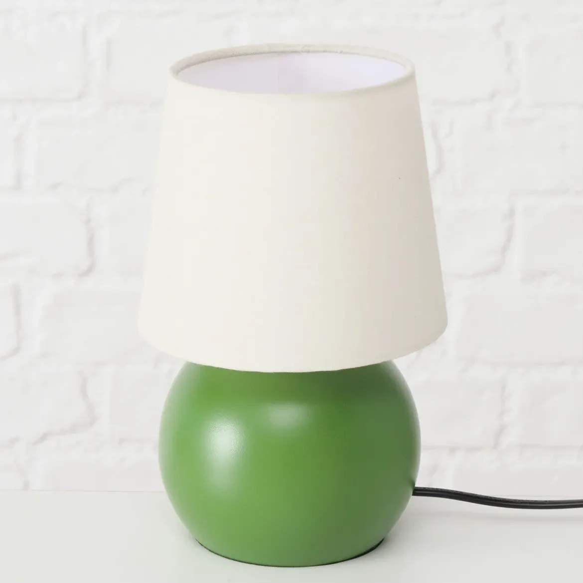 Lampka nocna z metalową bazą SABIA, 22 cm