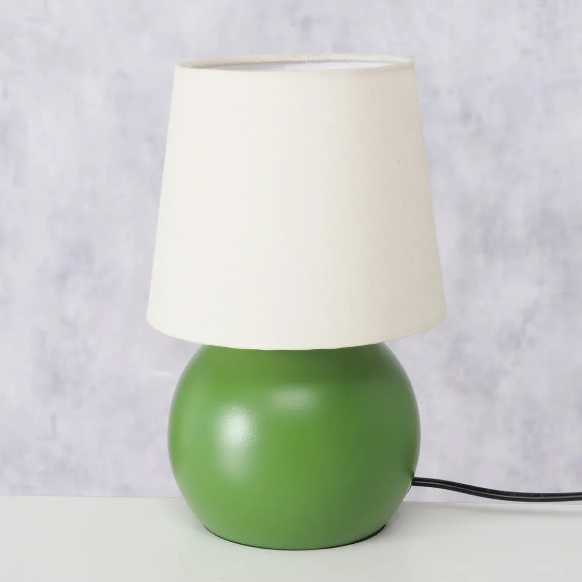 Lampka nocna z metalową bazą SABIA, 22 cm