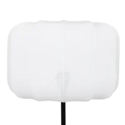 Lampka stojąca do salonu TOBIE z bawełnianym abażurem, Ø 37 x 150 cm