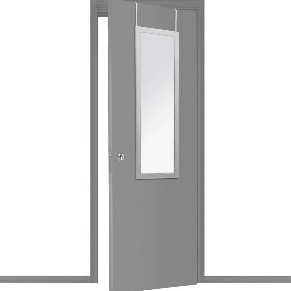 Lustro zawieszane na drzwi, 110x36 cm