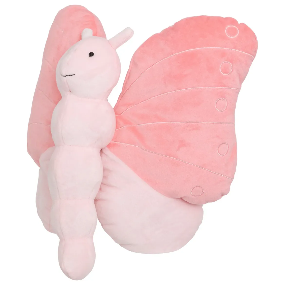 Maskotka motyl ALMA 28 cm różowy