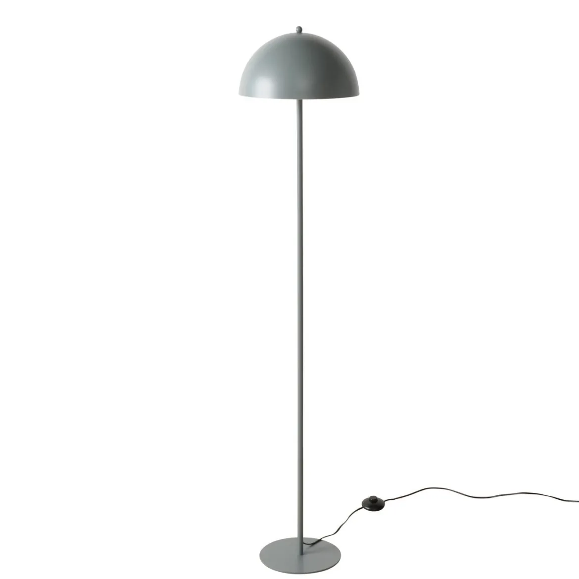 Metalowa lampa stojąca PETUNIA grzybek, wys. 140 cm