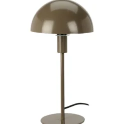 Metalowa lampka na stół, grzybek, 18 x 36 cm
