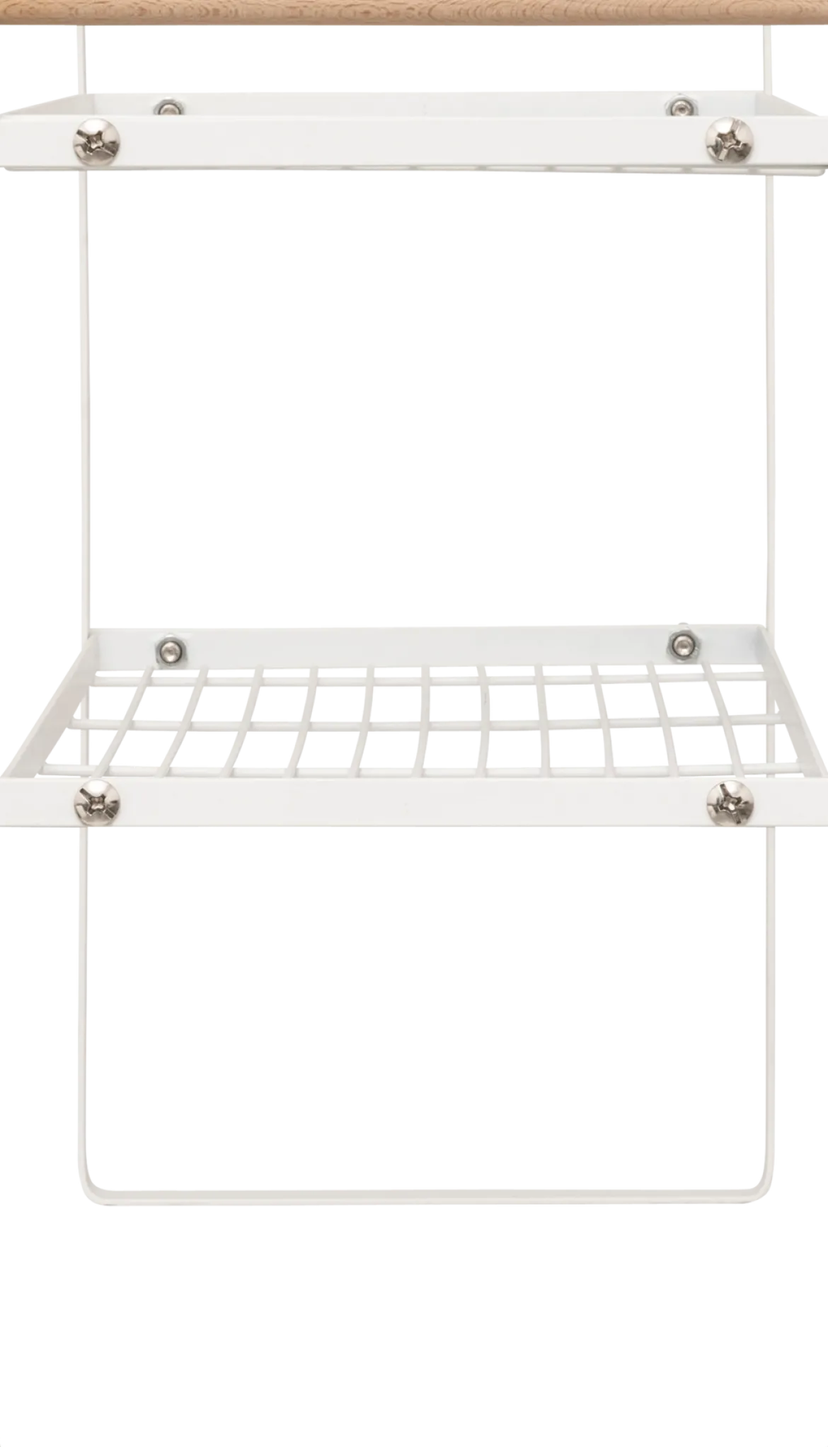 Metalowa półka na blat kuchenny BALM, 33 x 21 x 37,5 cm