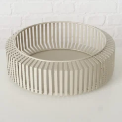 Metalowe miski ozdobne VIKI, 2 szt. Ø 24-30 cm