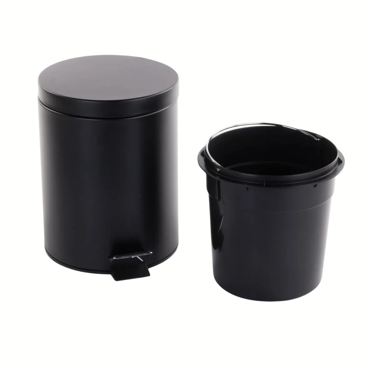 Metalowy kosz na śmieci, 5 l