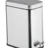 Metalowy kosz na śmieci, prostokątny, 5 l, WENKO