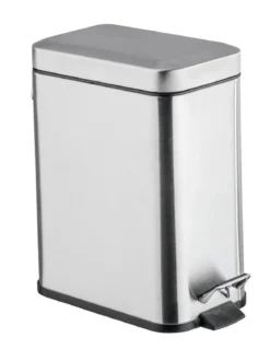 Metalowy kosz na śmieci, prostokątny, 5 l, WENKO