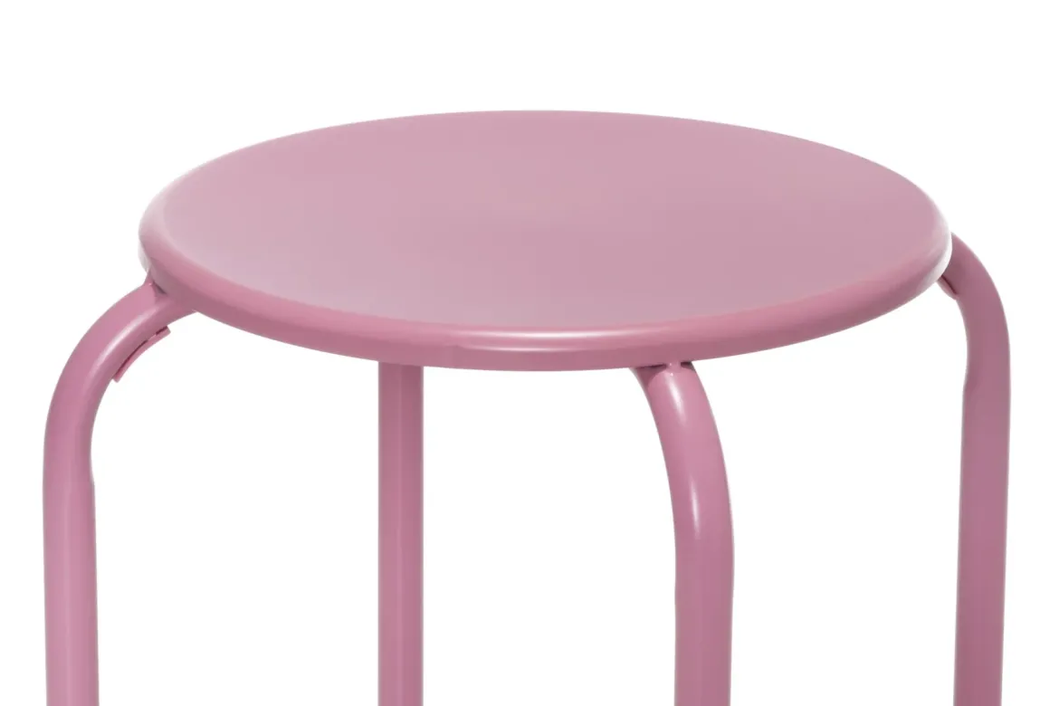 Metalowy taboret, Ø 30 cm