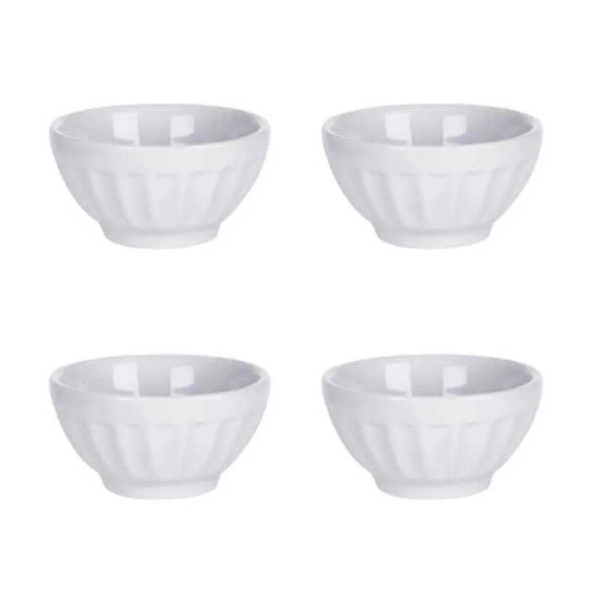Miseczki na przekąski z porcelany, 4 szt.