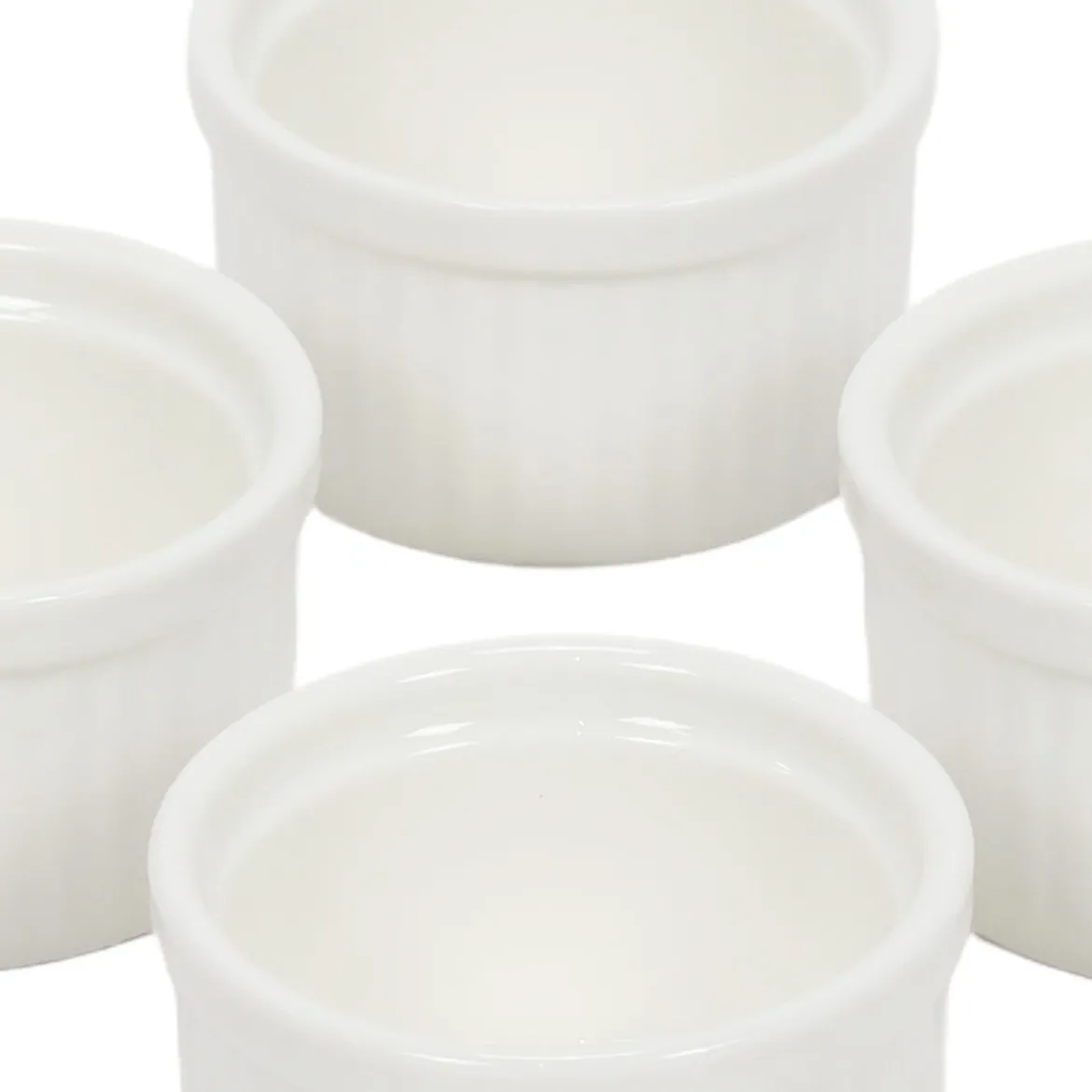 Miseczki na przekąski z porcelany, 4 szt.