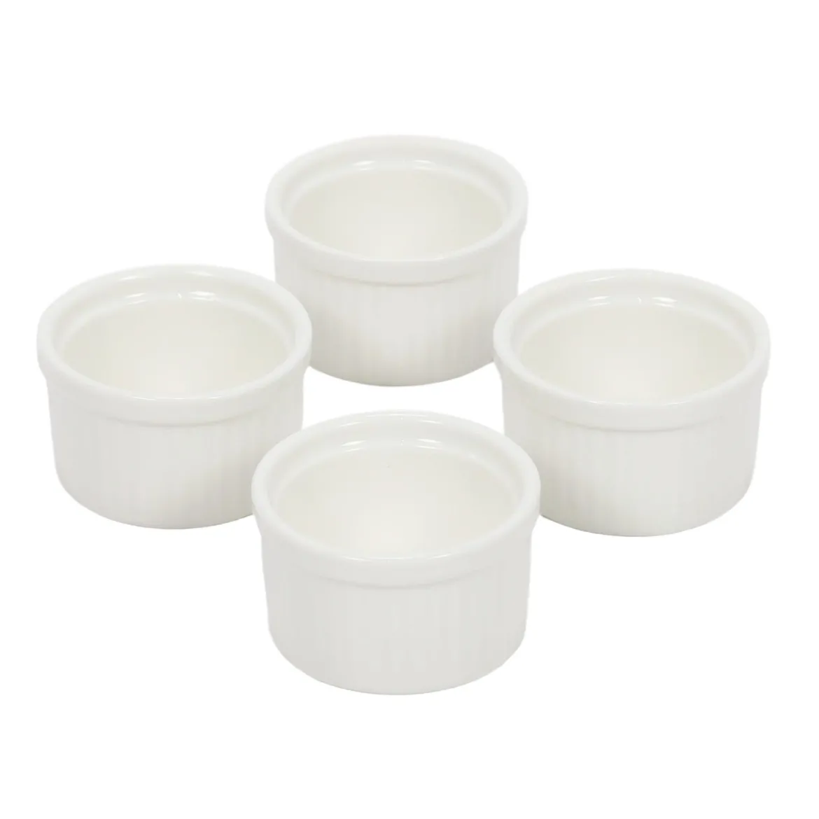 Miseczki na przekąski z porcelany, 4 szt.